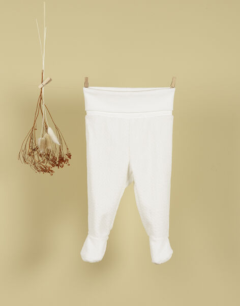 Unisex white footed pants TANGO 19 / 19PV2421N03114