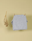 Unisex heather gray newborn crossover mini-shirt TAQUIN 19 / 19PV2424N2A943