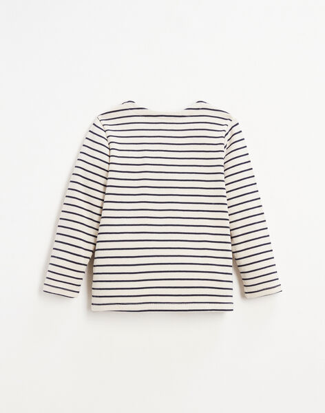 Tee shirt child sailor embroidered cotton pima FERGUS 22 468 / 22I129215N0F009