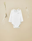 Baby boys' vanilla bodysuit T-shirt VALDO 19 / 19IU2012N67114