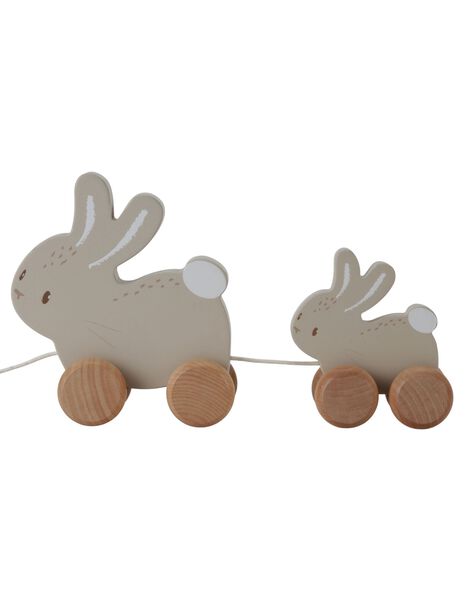 FSC Baby Bunny pull toy JOUET TIRER LAP / 23PJJO048JBO080