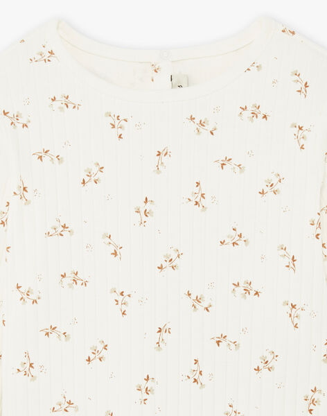 Organic cotton flower printed t-shirt DILETTE 468 21 / 21I129111N0F114