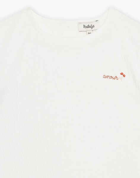 Pima Fantaisie cotton t-shirt ESLEM 22 / 22VU19B1N0E114
