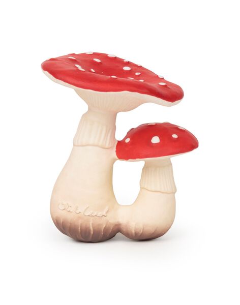 Spot teething toy the mushroom JOU DENTI CHAMP / 21PJJO018DEN999