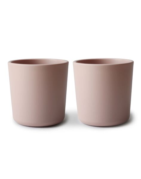 Set of 2 blush cups SET 2 GOB BLUSH / 22PRR2020VAID327