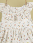 Girl's dress and bloomer vanilla set TUBOUQUET 19 / 19VV2274N18114