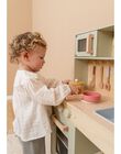 Children's kitchen in FSC wood CSN BOIS MINT / 23PJJO002GJO999