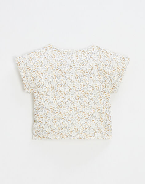 Short sleeve t-shirt with flower design HERMA 23 / 23VU1917NE3632