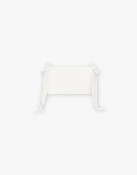 Organic cotton gauze striped cot bumper DONAEL-EL / PTXQ641AN74114
