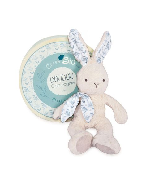 Organic botanic cuddly toy white rabbit DOU BOT PANT LA / 22PJPE017PPE999