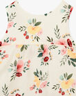 Girls' vanilla floral print blouse AIKO 20 / 20VU1921N09114