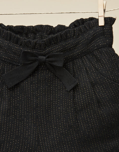 Baby girls' black woolen pants VERA 19 / 19IU1911N03090