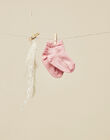 Newborn girls' pink socks VELINDY 19 / 19IV6811N47312
