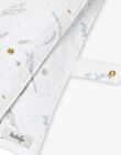 Flower print newsborn accessory in white PERINE-EL / PTXQ6213N68632