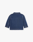 Blue denim mixed jacket EJEAN-EL / PTXU2111N17720
