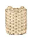 Natural wicker basket PANI OSIER NAT / 21PCDC028CRB009