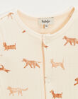 Dog print short-sleeved jumpsuit JUDO 24 / 24VU2013NG5005