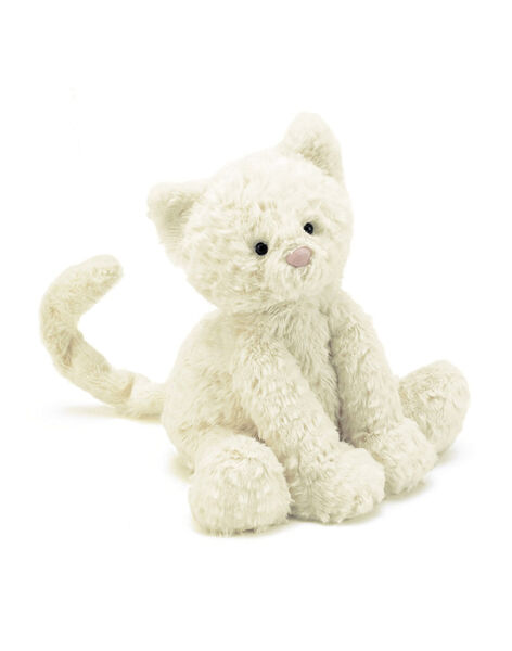 White Cuddly toy CHAT BLANC FUDD / 12PJPE024MPE000