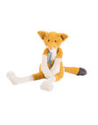 Slipper fox plush 37 cm RENARD CHAUSSET / 18PJPE008MPE999