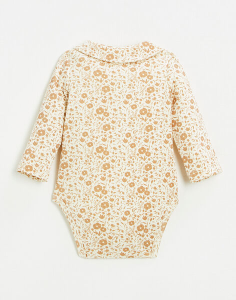 Body with floral collar in pima cotton FRANCESCA 22 / 22IV2212N69005