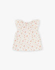 Organic cotton flower blouse EBENE 22 / 22VU1961N09632