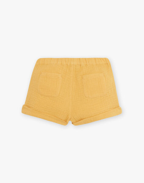 Organic cotton gauze shorts with fancy button EMARLEY 22 / 22VU20B2N02104
