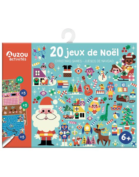 20 little Christmas games PETIT JEUX NOEL / 22PJME047LIB999