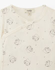 Unisex Pima cotton print bodysuit ANDRE 20 / 20PV2411N2D114