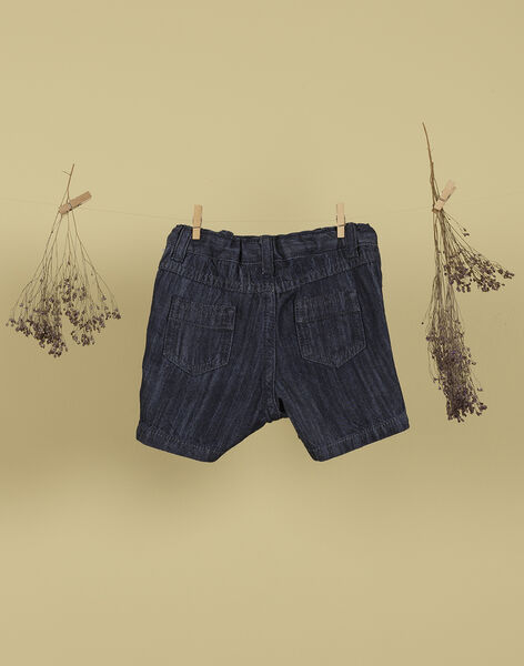 Boy's blue denim shorts TOBIAS 19 / 19VU2011N02704