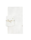 Set of 2 Terry old white laminated towels 2 SERV TER BLAN / 24PSSO009AHY000