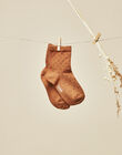 Baby boys' camel socks VAUST 19 / 19IU6112N47804