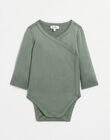 Long-sleeved fancy double-breasted bodysuit in chalk colour ICORALIE 23 / 23IV2252NL3600