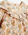 Indian printed blouse in organic cotton FELICIDAD 22 / 22IU1914N09312