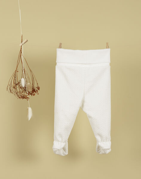 Unisex white footed pants TANGO 19 / 19PV2421N03114