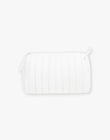 Organic cotton gauze striped toiletry bag DORDI-EL / PTXQ641CTTO114
