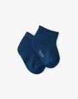 Boys' medium blue ankle socks ALEJANDRO 20 / 20VU6111N47208