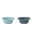 Pack of 2 blue peony bowls PACK 2 BOL BLEU / 21PRR2035VAI999