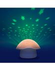 Pink fungus stars projector PROJ CHAMP ROSE / 21PCDC001LUM030