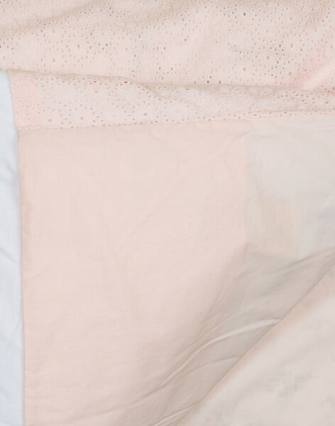 Girl's pink bed linen set: duvet and pillowcase TECOUETTEFI 19 / 19VQ6221N57D300