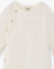 Merino woolen vanilla knitting combination DIAMAND 21 / 21PV2212N26114