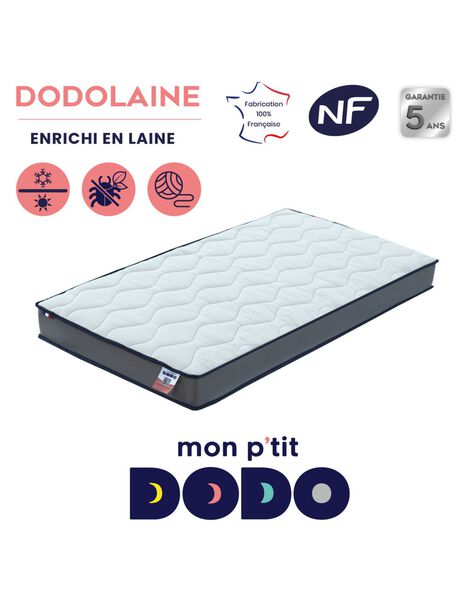 Dodolaine mattress 70x140 cm MAT DODO 70X140 / 24PCLT007MAT000
