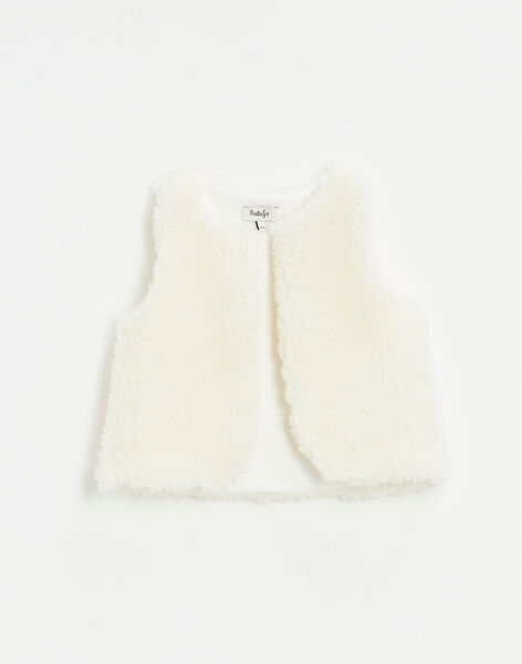 Sleeveless faux fur vest FURBI 22 / 22IU2111NAY632