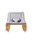 Soft gray Levo baby lounger TRANSAT LEVO GR / 20PSSE003TRT940