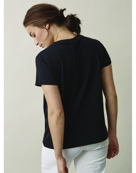 Boob organic cotton maternity & nursing T-shirt in black BOTSHIRT BLACK / PTXW2611N3D090