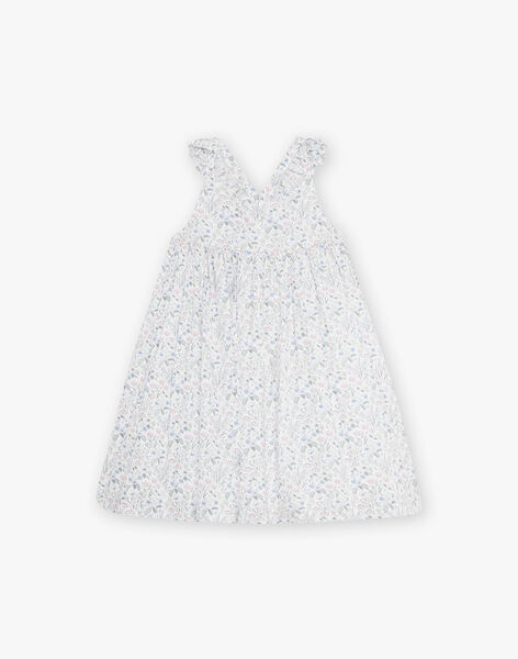 Children's ruffle dress in Liberty Cotton Organic fabric EDITH 468 22 / 22V1291C1N18000