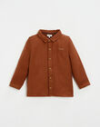 Children's shirt in organic cotton gauze FEODOR 22 468 / 22I129211N0A409