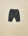 Boys' black denim pants VARENNE 19 / 19IV2312N03090
