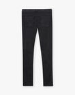 Pregnancy jeans slim black low waist ARTEMIS BLACK-E / PTXW2611NAL090