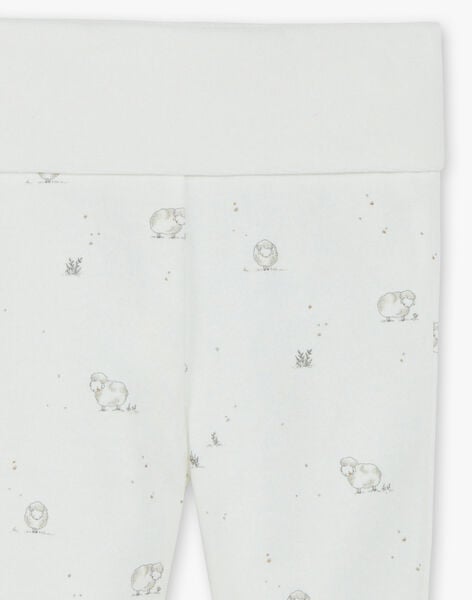 Mixed vanilla pants in cotton printed sheep DESTIN 21 / 21PV2412N3A114