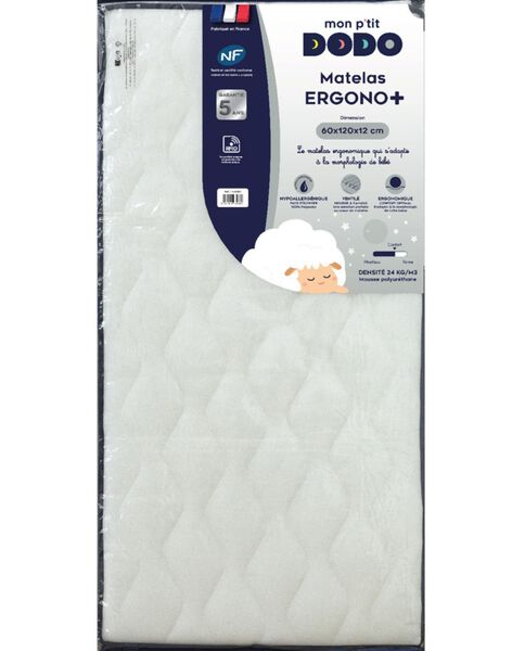 Ergono+ mattress 60x120 cm MAT ERGO 60X120 / 24PCLT012MAT000